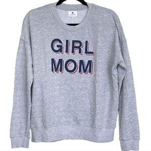 Sundry Girl Mom Crewneck Sweatshirt Top